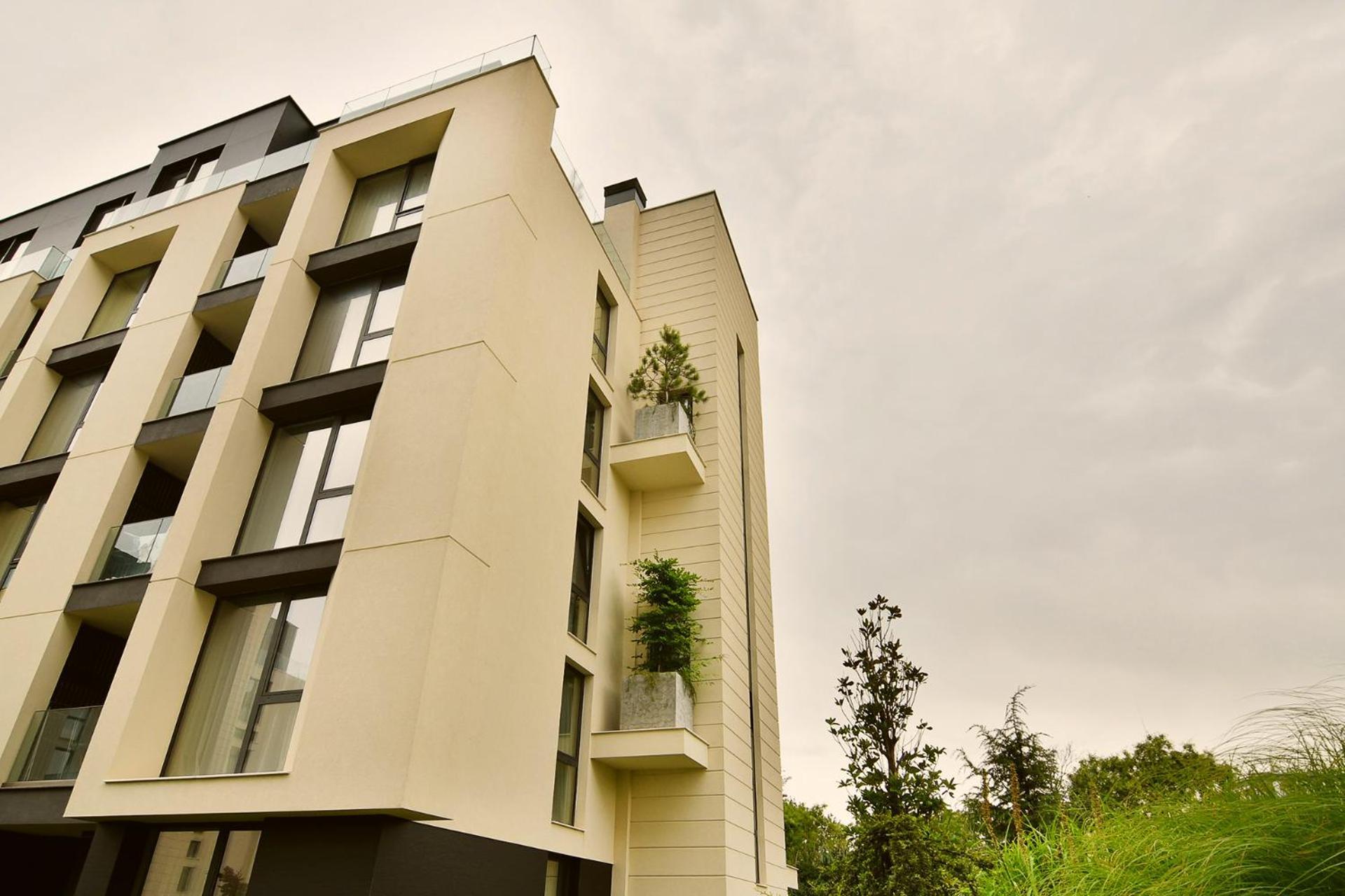 סנט קונסטנטין והלנה Sea Flats With Parking And Pool In Azur Residence מראה חיצוני תמונה